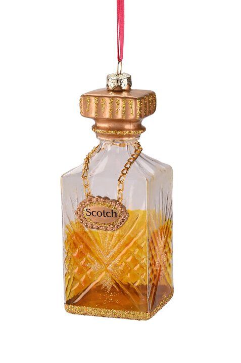Decorazione per Albero di Natale Bottiglia Whisky Gift Company - La Sibilla