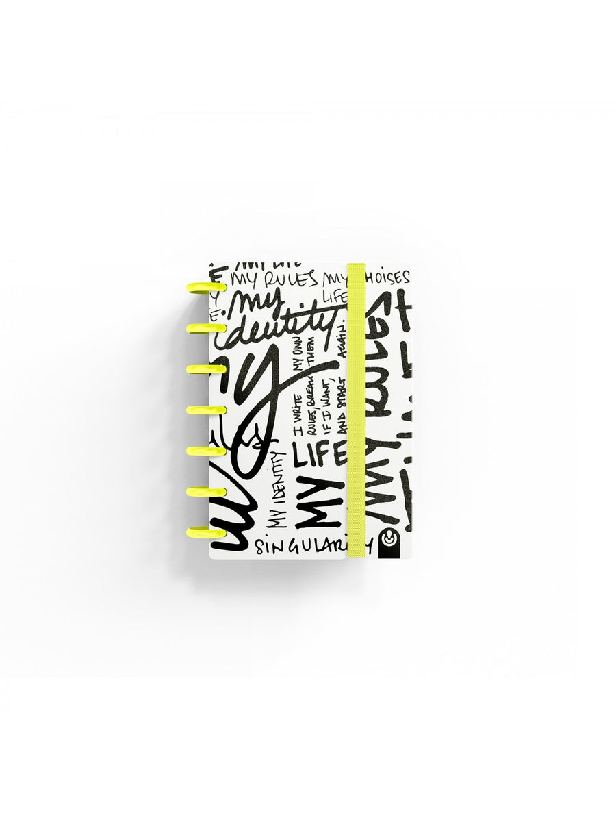 Notebook Ingeniox Mini Dots My Life Yellow - La Sibilla