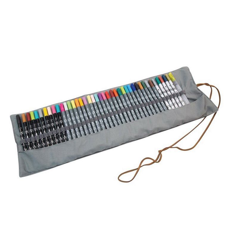 Set da 40 Calli.Brush con astuccio arrotolabile - Online - La Sibilla