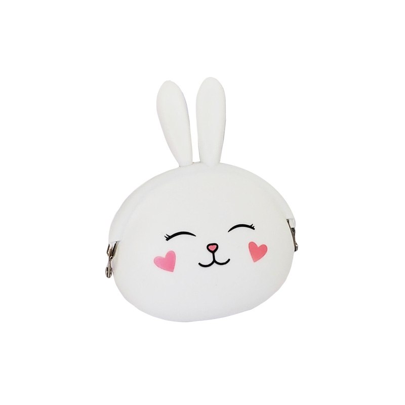 Portamonete Bunny Click bianco IdeaCrea - La Sibilla