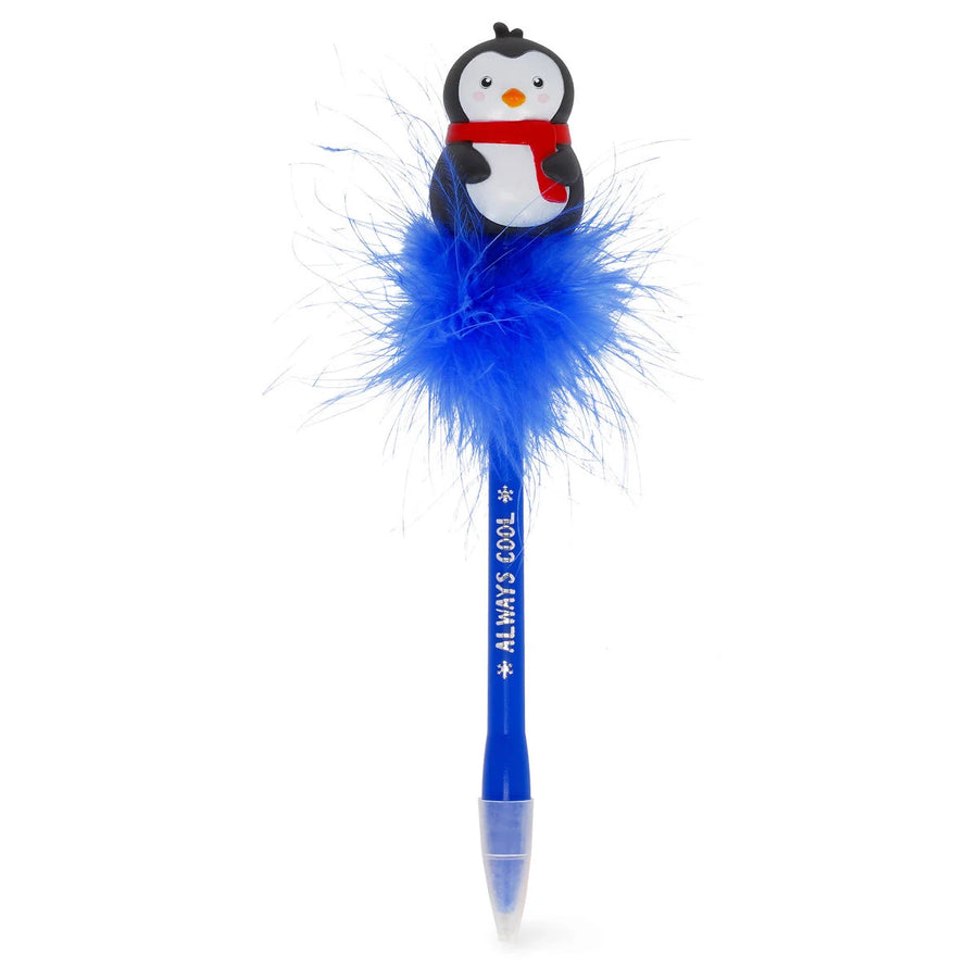 Penna a Sfera luminosa Penguin - La Sibilla