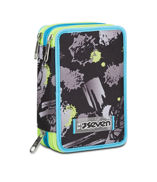 Astuccio Scuola 3 zip Feeling Me - Seven - La Sibilla