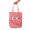 Shopper Tote "Ojos Rosa" Fisura - La Sibilla