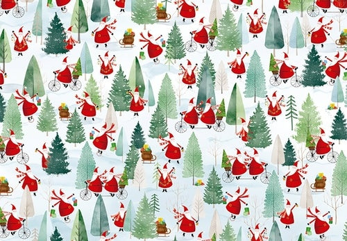 Carta Regalo Xmas Trees - Artebene - La Sibilla