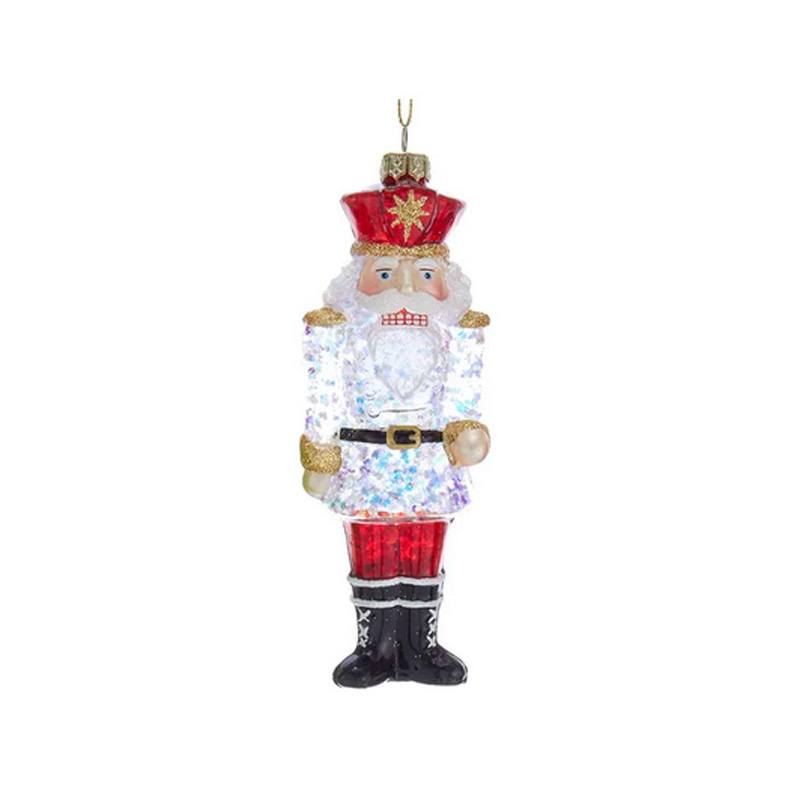 Decorazione per albero di Natale in vetro Kurt S. Adler - Schiaccianoci - La Sibilla
