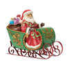 Statuina Natalizia Musical Sleigh