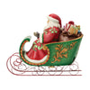 Statuina Natalizia Musical Sleigh