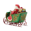 Statuina Natalizia Musical Sleigh