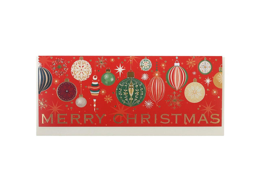 Biglietto Doppio Long Merry Xmas