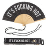 Ventaglio "Fucking Hot" Black - La Sibilla