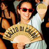 Ventaglio "Cazzo di Caldo" Gold - La Sibilla