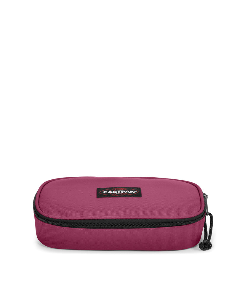 Astuccio Scuola Oval Single Wine Burgundy