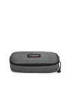 Astuccio Scuola Oval Single Black Denim
