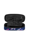 Astuccio Scuola Oval Single Floral Bloom Navy