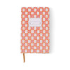 Journal Notebook Tulip Orange Check