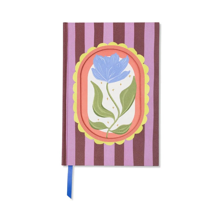 Journal Notebook Framed Floral Magnolia