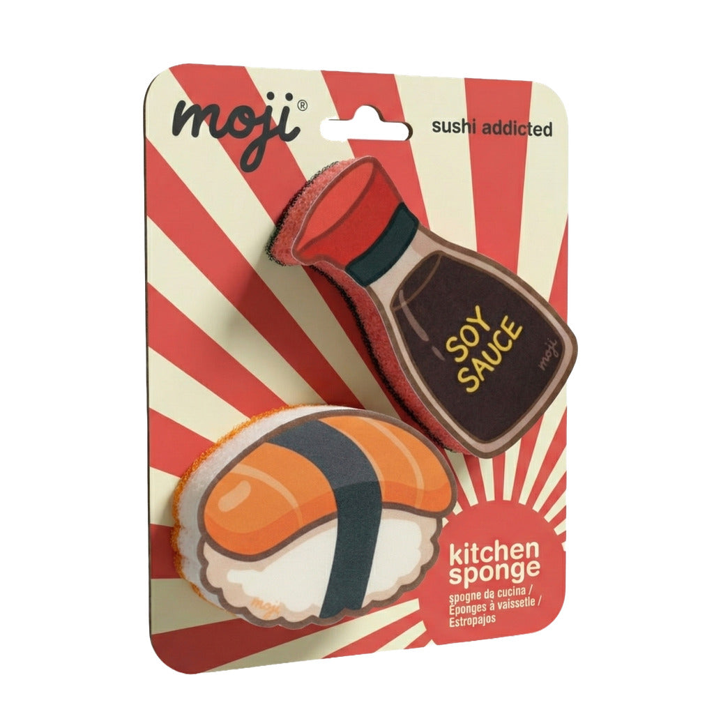 Set di Spugne per i piatti Sushi Addicted