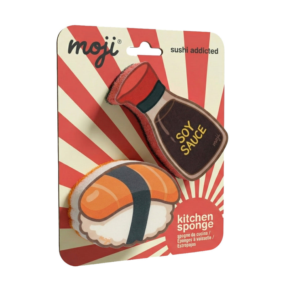 Set di Spugne per i piatti Sushi Addicted