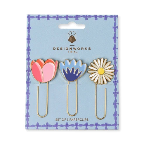 Set di 3 graffette Floral