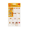 Set di etichette adesive Teddy Bear