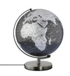 Mappamondo STELLAR LIGHT TOUCH nero/argento - La Sibilla