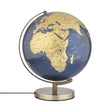 Mappamondo STELLAR LIGHT TOUCH blu/oro - La Sibilla