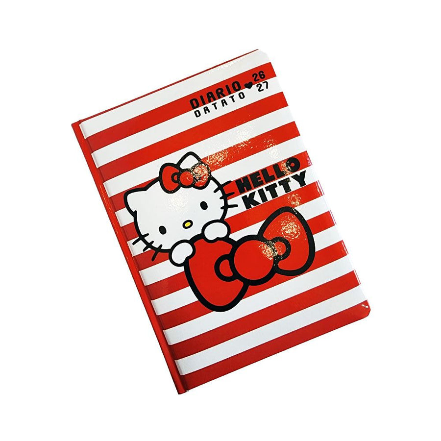 Diario 12 Mesi 2026/27 White Hello Kitty - La Sibilla