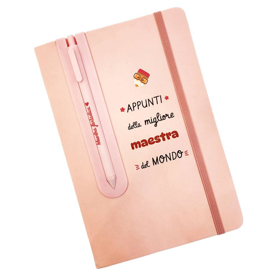 Quaderno con penna "Migliore Maestra" - La Sibilla